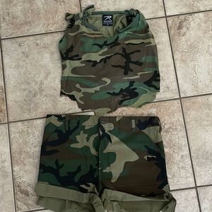 Cut off Sexy GI Jane
